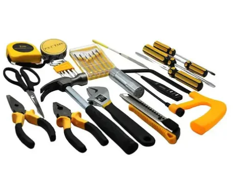 27 Pieces Tool Game Kit With Case Allen Keys Full Hammer Pliers-Neverdie Store - Imagem 3