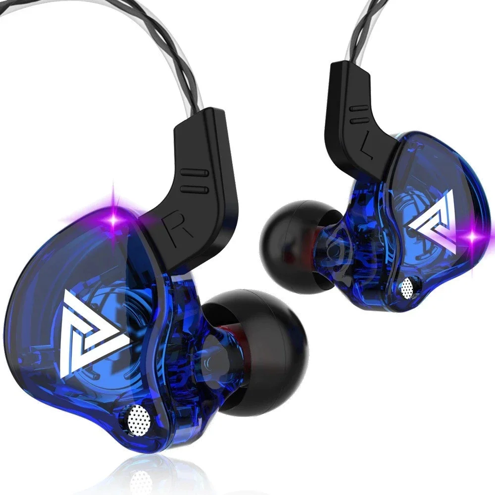 QKZ Wireless Earphone With Microphone Covers Driver Stereo Bass Sports Earphone - Imagem 3