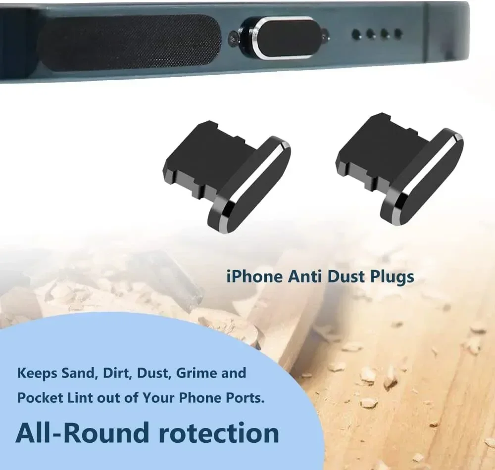 Mobile Phone Speaker Charging Port Cleaning Set Dust Plug for iPhone 16 15 14 Earphones Clean Kit Brush for Samsung Xiaomi - Imagem 2