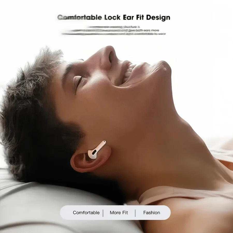 Fones de Ouvido Bluetooth True Wireless Originais com Cancelamento de Ruído, Headfone HiFi Stereo, Fones de Ouvido Sem Fio - Imagem 3