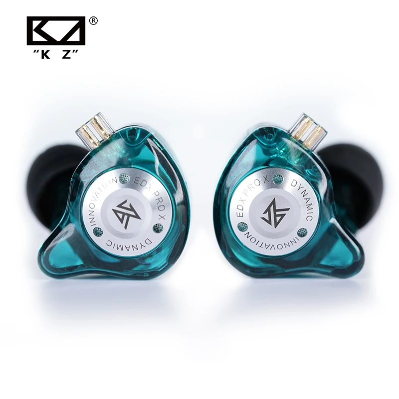 KZ-EDX PRO X Dynamic Drive Fone De Ouvido, Fone De Ouvido Baixo HIFI, DJ Sport Music, Cancelando Headsets